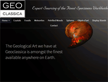 Tablet Screenshot of geoclassica.com